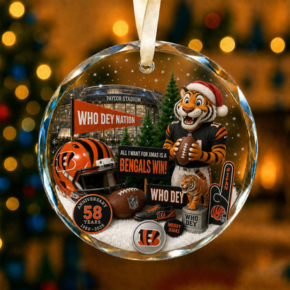 All Football Teams Christmas Glass Ornament With Gift Box Trending - 5to9vibe