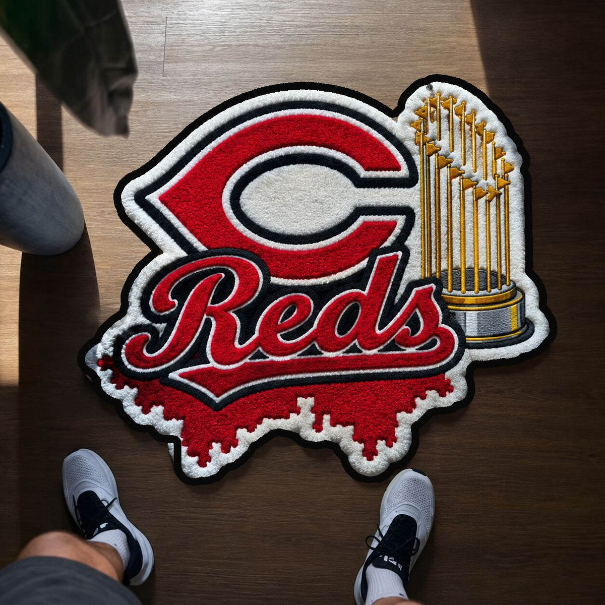 Alfombra personalizada de bienvenida premium de equipo de la MLB – Felpudo de béisbol personalizado