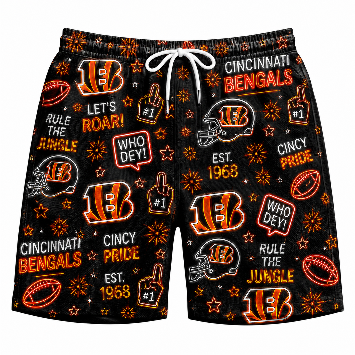 All Football Teams Neon Vibe Summer Button-Up Unisex Hawaiian Shirt For Men and Women-Hawaiian Shirt-5TO9VIBE