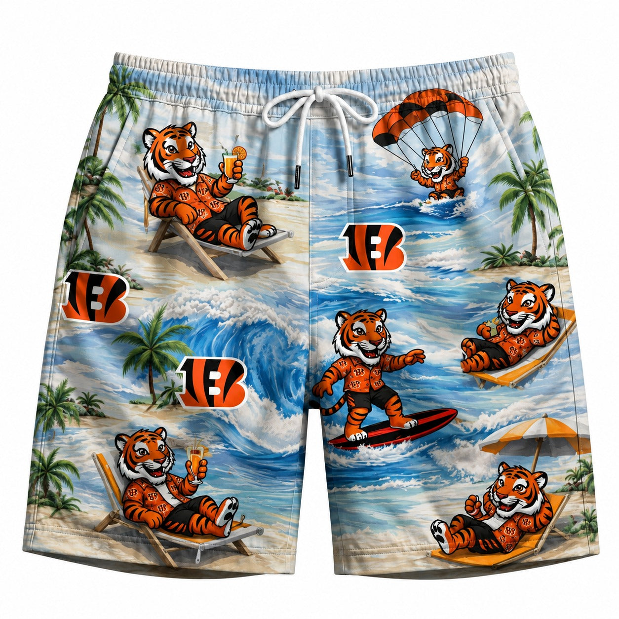 All Football Teams Mascot Beach Viber Unisex Hawaiian Shirt For Men & Women