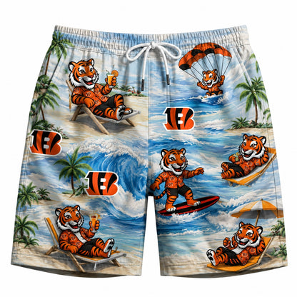 All Football Teams Mascot Beach Viber Unisex Hawaiian Shirt For Men & Women
