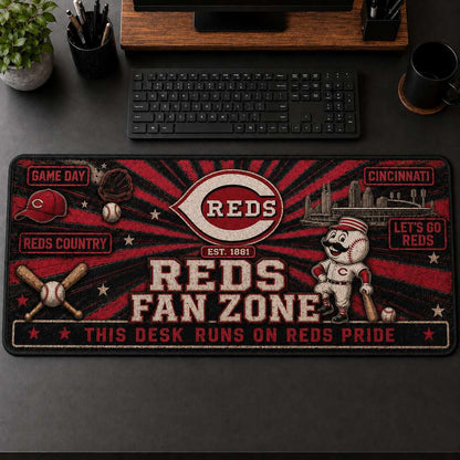 All Baseball Fan Zone Desk Mat For Baseball Fans Gift Mouse Pad Plus Size - 5to9vibe