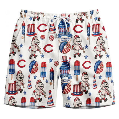 MT Baseball Team 4th July 250 Years Anniversary America Premium Unisex Hawaiian Shirt For Men and Women