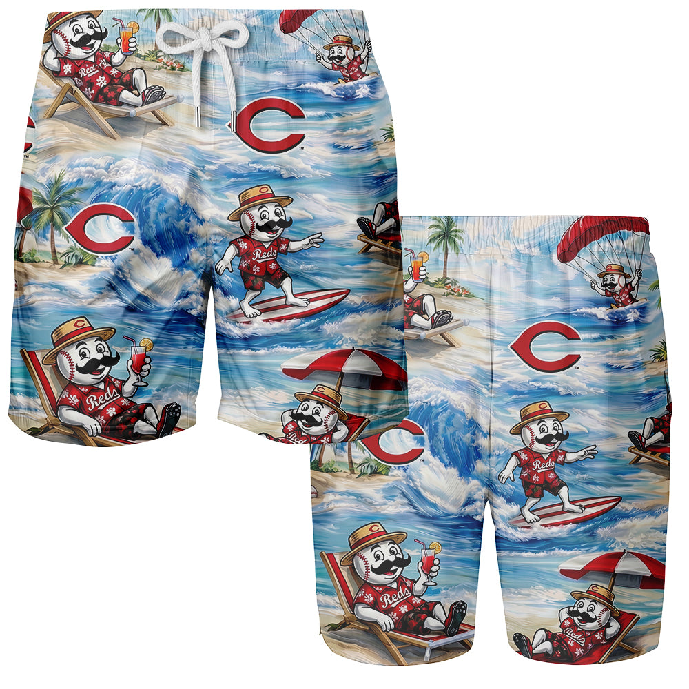 Camisa Hawaiana Unisex con Botones para Hombre y Mujer CR Baseball Mascota Beach Viber