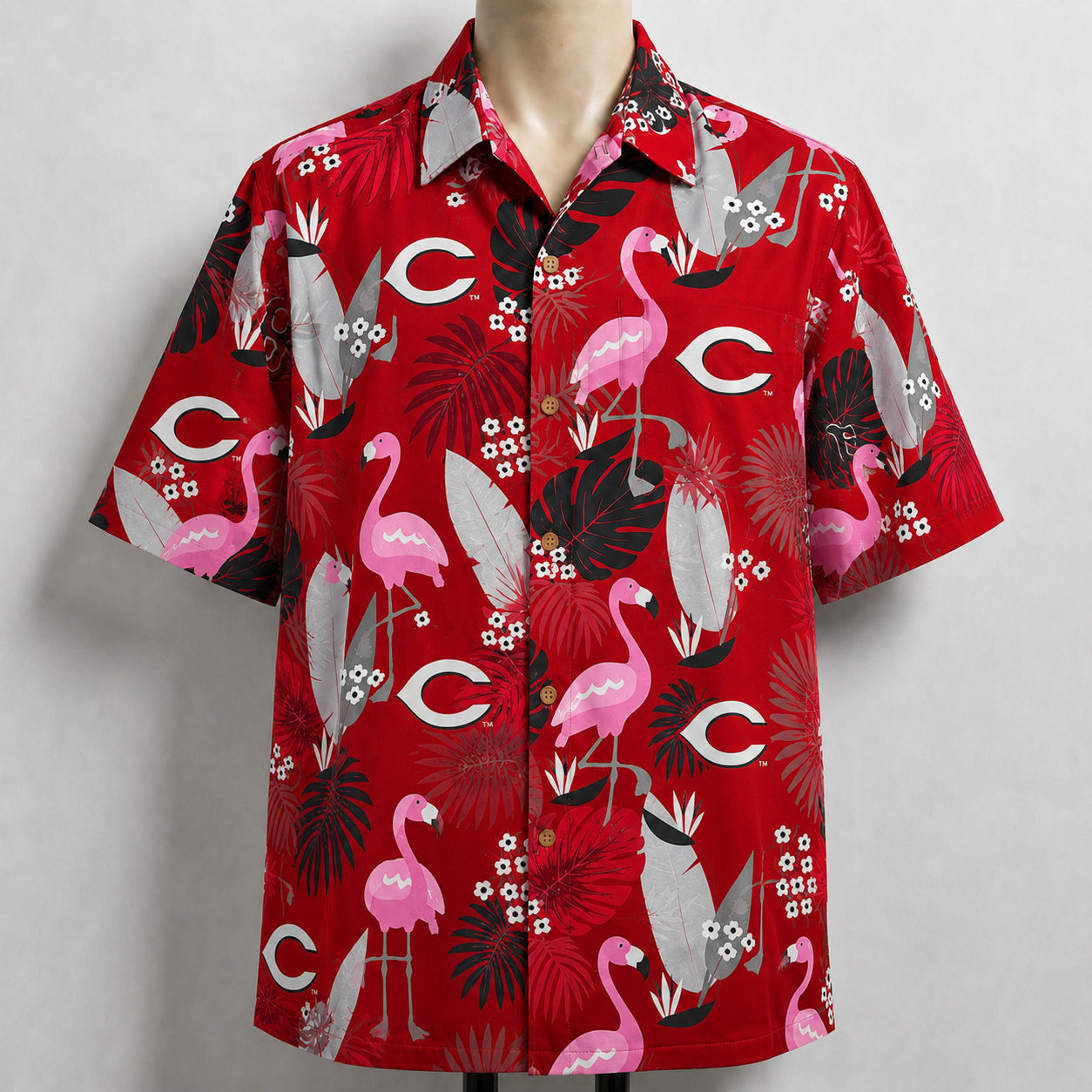 All Baseball Teams Flamingo Hawaiian Shirt | Tropical Baseball Button Up Unisex Hawaiian Shirt For Men and Women