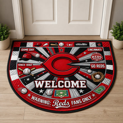 Alfombra personalizada de bienvenida premium de equipo de la MLB – Felpudo de béisbol personalizado