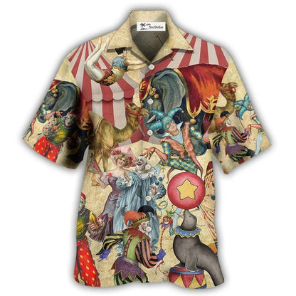 Hawaiian Shirt / Adults / S Circus Warning It's A Circus Here Today With Funny Style - Hawaiian shirt 