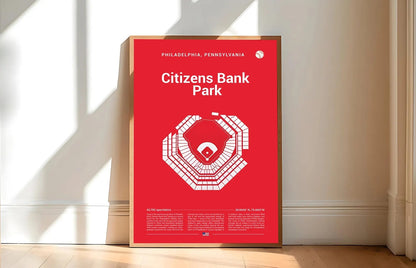 Baseball Stadium Seating Chart - Vertical Poster - 5to9vibe