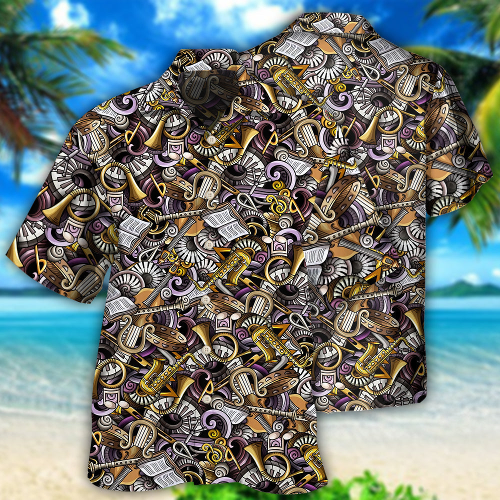 Music Classical Make Me Happy - Hawaiian Shirt 