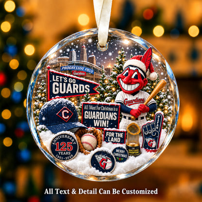 Baseball team Style 09 Glass Ornament mockup | 5To9Vibe
