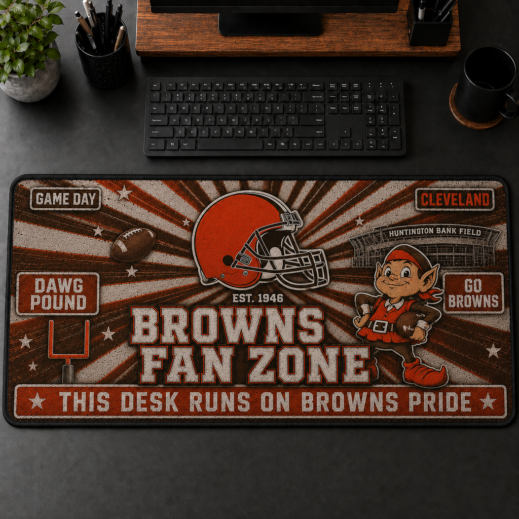 All Football Teams Fans Zone Desk Mat Mouse Pad Plus Size Trending - 5to9vibe