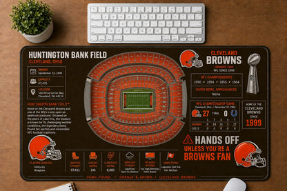 All Football Stadium Schematic Desk Mat Mouse Pad Plus Size - 5to9vibe