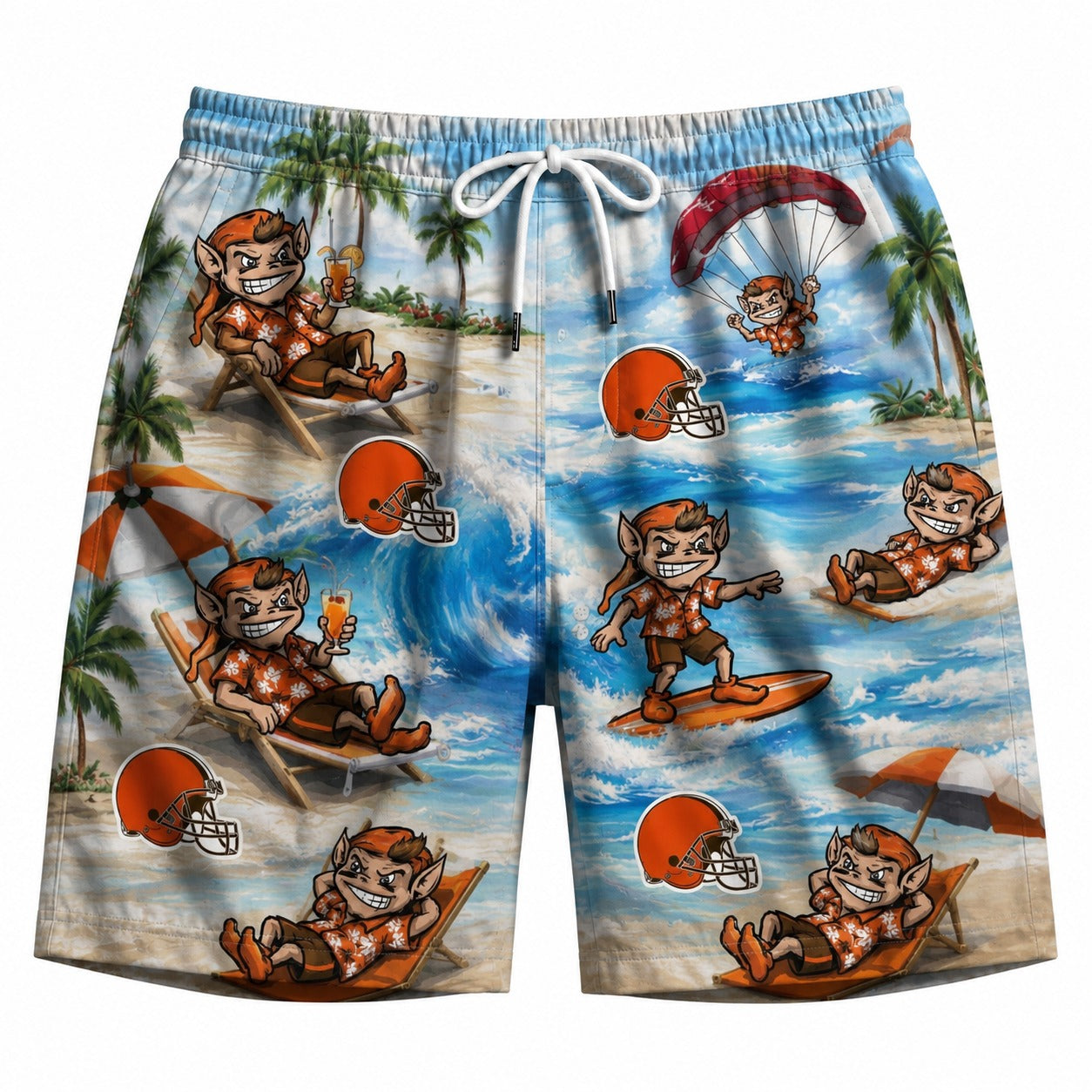All Football Teams Mascot Beach Viber Unisex Hawaiian Shirt For Men & Women