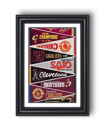 All Basketball Teams Vintage Pennant Anniversary For Fans No Frame Vertical Poster - 5to9vibe