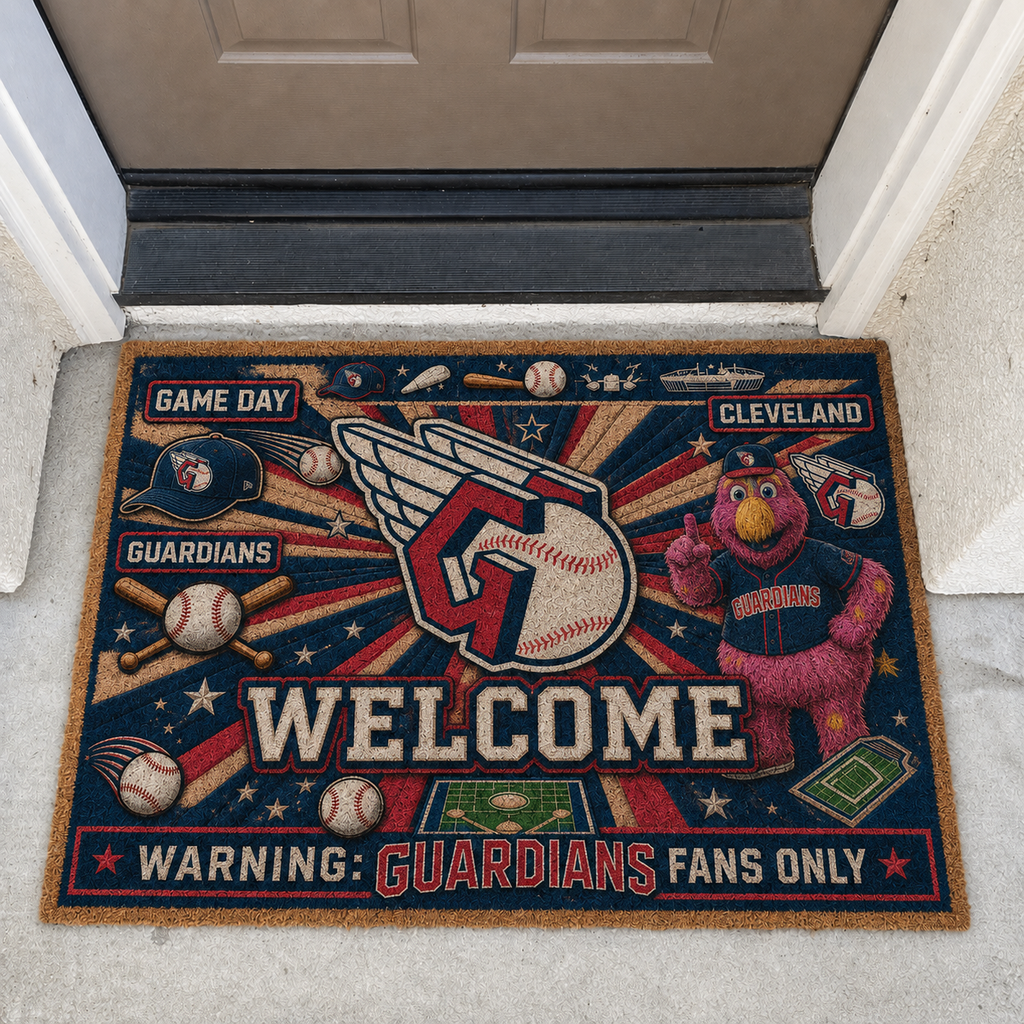 Baseball All Teams Welcome Coir Doormat Print Premium Welcome Mat – Personalized Baseball Coir Doormat