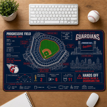 All Baseball Legendary Stadiums Masterplan Desk Mat Mouse Pad Plus Size - 5to9vibe