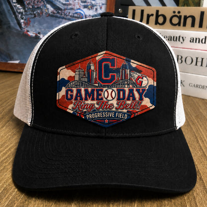 All Teams Baseball Game Day Leather Patch Premium Mesh Snap Back Cap | Trucker Cap