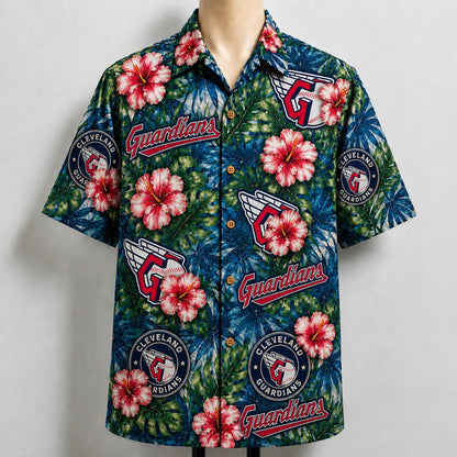 All Baseball Teams Paradise Hibiscus Button-Up Unisex Hawaiian Shirt For Men and Women