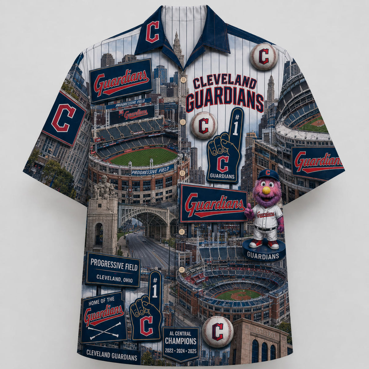 All Baseball Teams Iconic 2 Moments Aloha Shirt for Baseball Fans Button-Up Unisex Hawaiian Shirt For Men and Women
