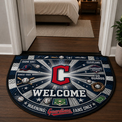 Alfombra personalizada de bienvenida premium de equipo de la MLB – Felpudo de béisbol personalizado
