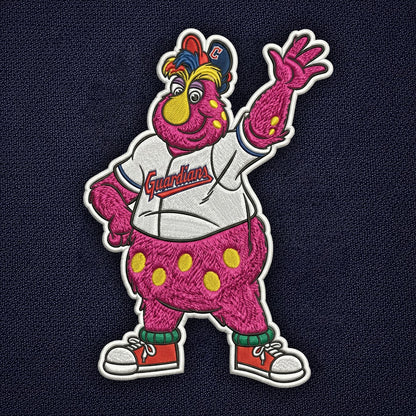 Mascots Baseball Team Embroidered Logo Premium Quarter Zip Sweatshirt, Inspired Quarter Zip Sweater, Unisex Baseball Sweatshirt