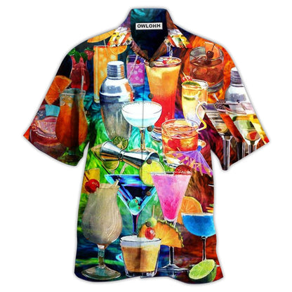 Hawaiian Shirt / Adults / S Cocktail Fruit Colorful Style - Hawaiian Shirt 