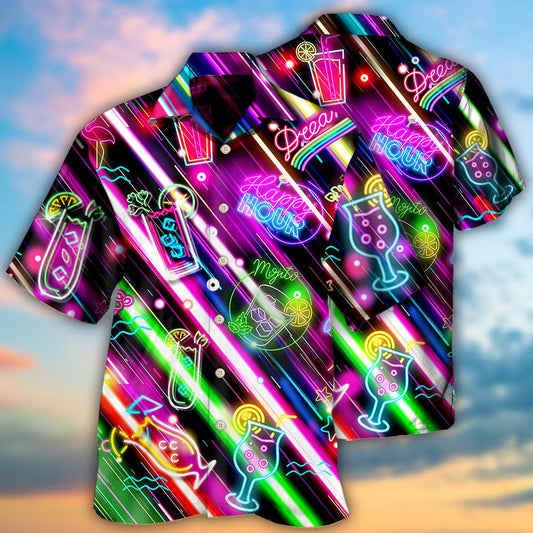 Cocktail Mojito Happy Hour Stunning Style - Hawaiian Shirt 