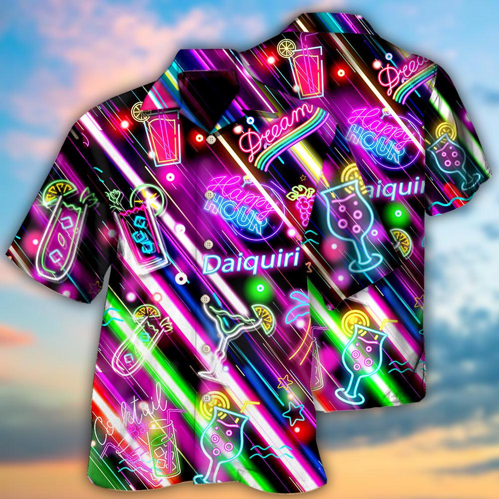 Cocktail Daiquiri Happy Hour Stunning Style - Hawaiian Shirt 