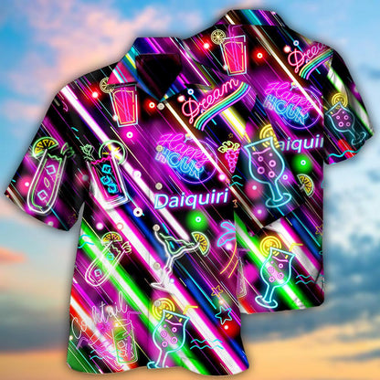 Cocktail Daiquiri Happy Hour Stunning Style - Hawaiian Shirt 