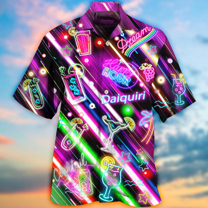 Cocktail Daiquiri Happy Hour Stunning Style - Hawaiian Shirt 