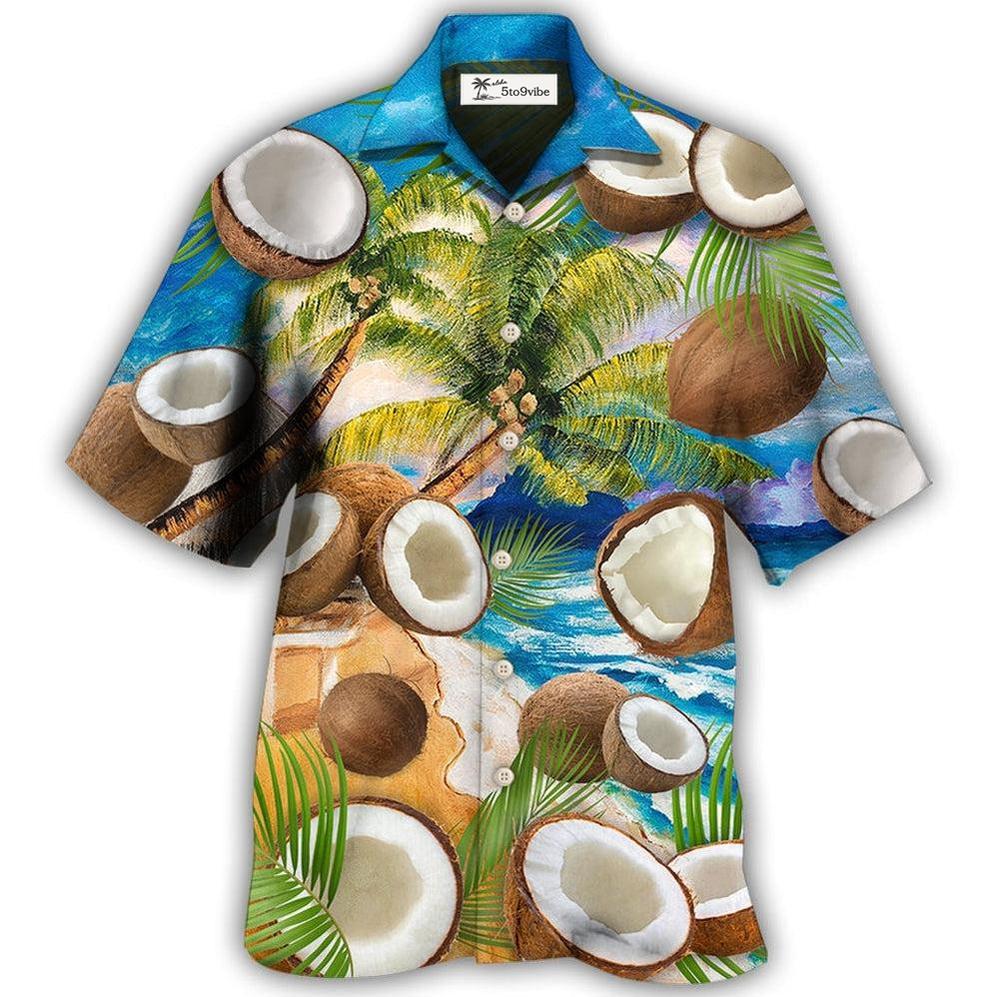 Hawaiian Shirt / Adults / S Coconut Lovely Style - Hawaiian Shirt 