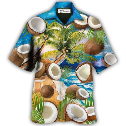 Hawaiian Shirt / Adults / S Coconut Lovely Style - Hawaiian Shirt 