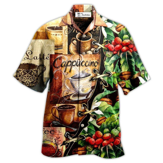 Hawaiian Shirt / Adults / S Coffee A Bad Day With Coffee - Hawaiian Shirt 