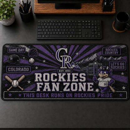 All Baseball Fan Zone Desk Mat For Baseball Fans Gift Mouse Pad Plus Size - 5to9vibe