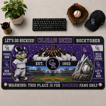 All Baseball Teams Anniversary For Fans Desk Mat  Baseball  Desk Mat Mouse Pad Plus Size - 5to9vibe