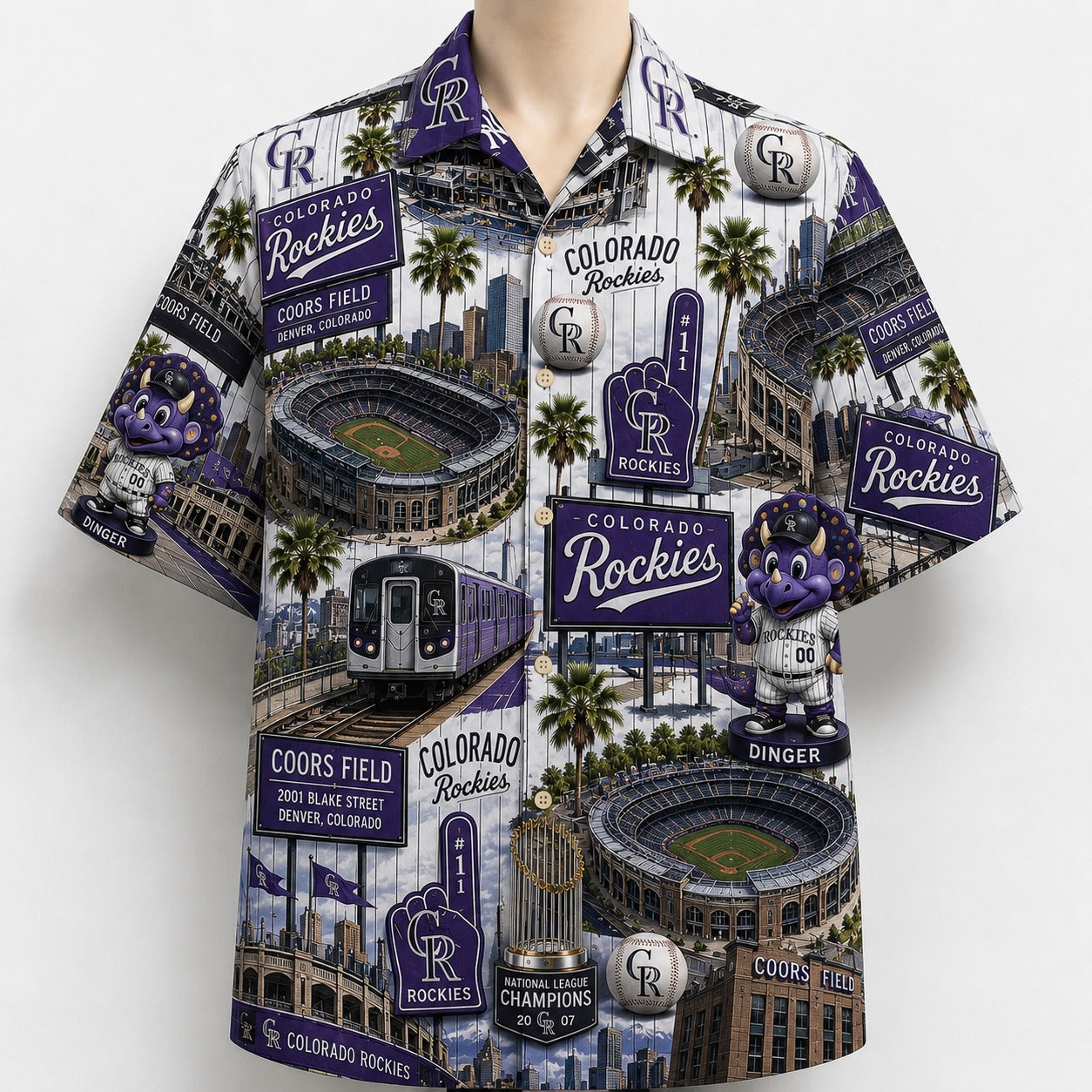 All Baseball Teams Iconic Moments Aloha Shirt for Baseball Fans Button Up Unisex Hawaiian Shirt For Men and Women