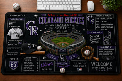 All Baseball Franchise History Stadiums Masterplan Desk Mat Mouse Pad Plus Size - 5to9vibe