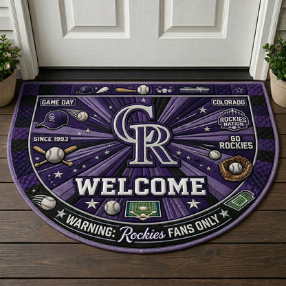 Baseball All Teams Custom Premium Welcome Mat – Personalized Baseball Doormat