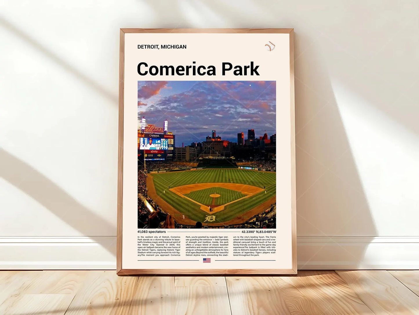 Baseball Stadium Major League Vintage - Vertical Poster - 5to9vibe