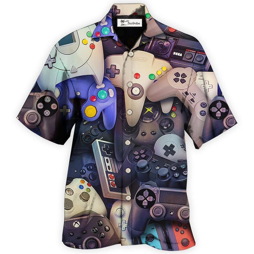 Hawaiian Shirt / Adults / S Game Controllers Choose Your Weapon Gamer - Hawaiian Shirt 