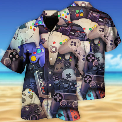 Game Controllers Choose Your Weapon Gamer - Hawaiian Shirt 