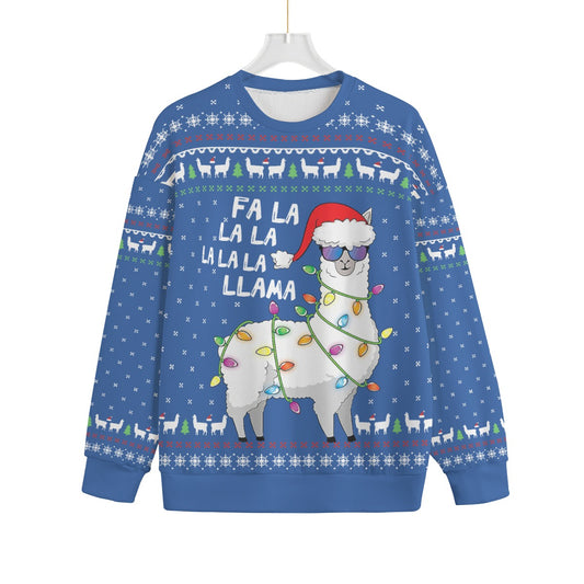 Cool Llama Men Big And Tall Christmas Sweater