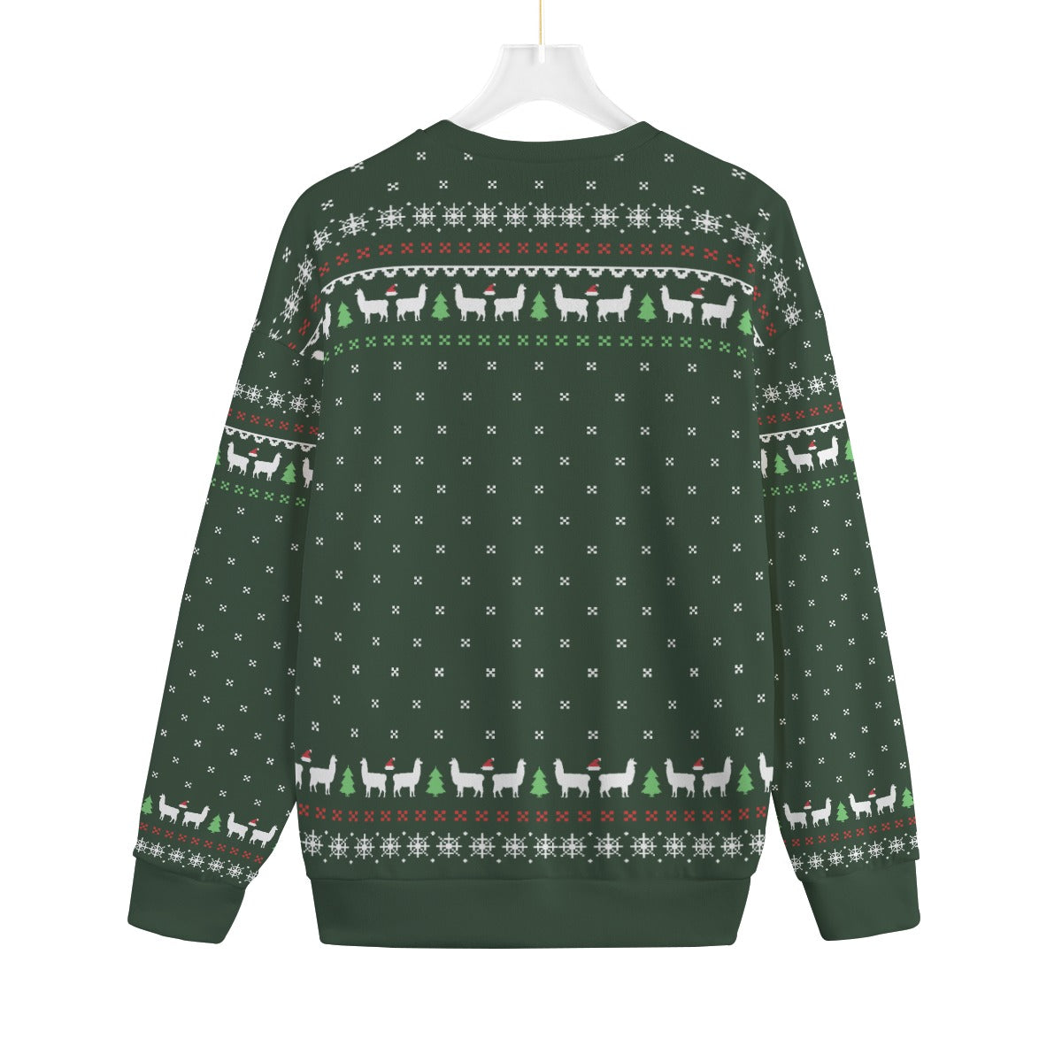 Cool Llama Men Big And Tall Christmas Sweater