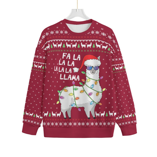 Cool Llama Women's Plus Size Ugly Christmas Sweater