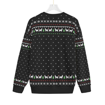 Cool Llama Women's Plus Size Ugly Christmas Sweater