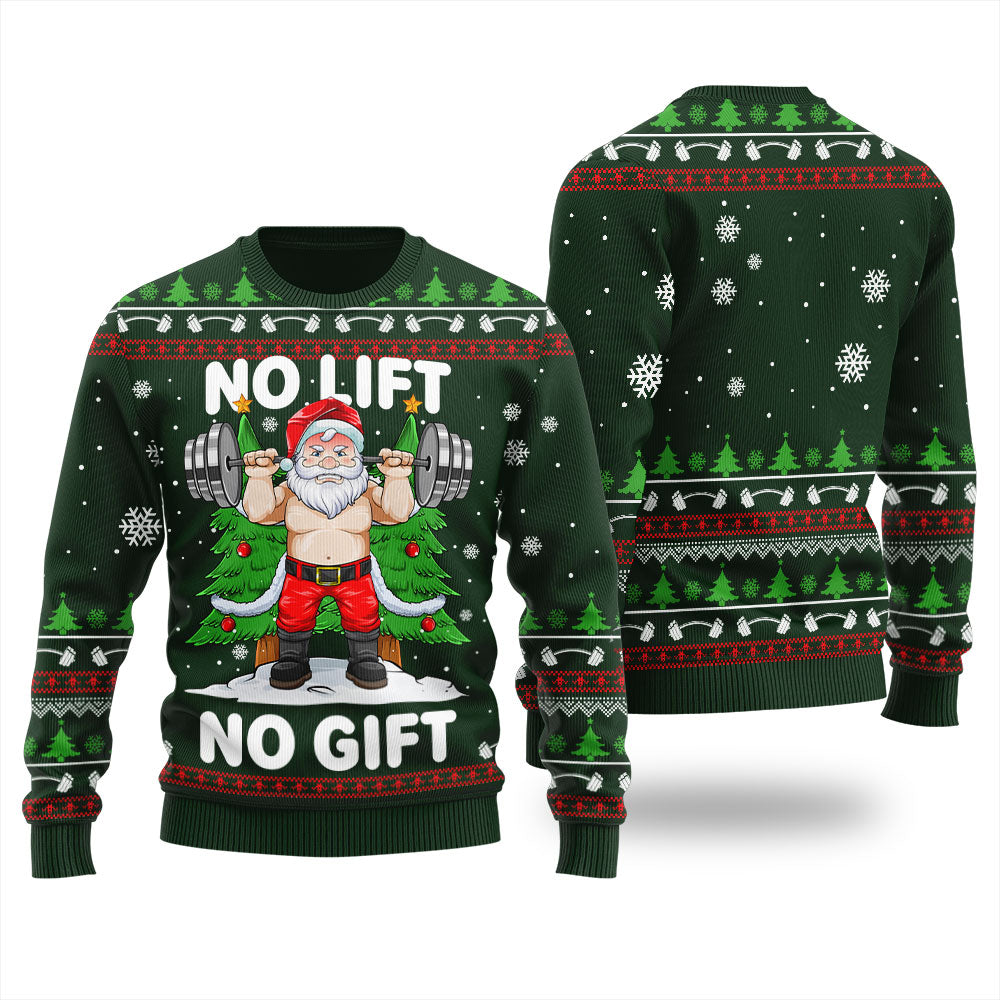Cool Santa Swoleman Christmas Sweater For Women