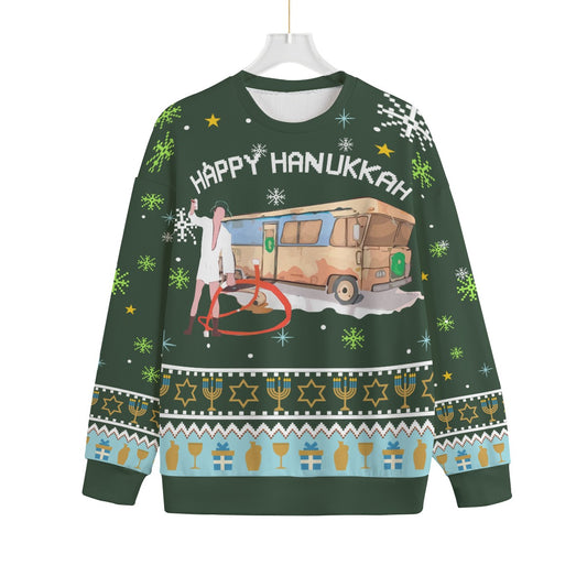 Cousin Eddie Happy Hanukkah Shitters Full Plus Size Ugly Christmas Sweater
