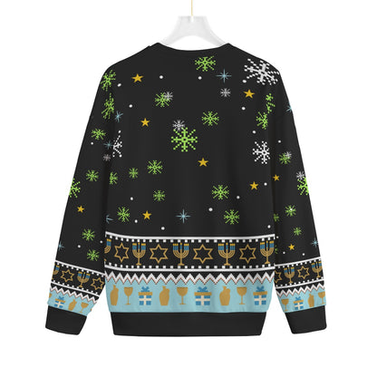 Cousin Eddie Happy Hanukkah Shitters Full Plus Size Ugly Christmas Sweater