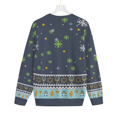 Cousin Eddie Happy Hanukkah Shitters Full Plus Size Ugly Christmas Sweater