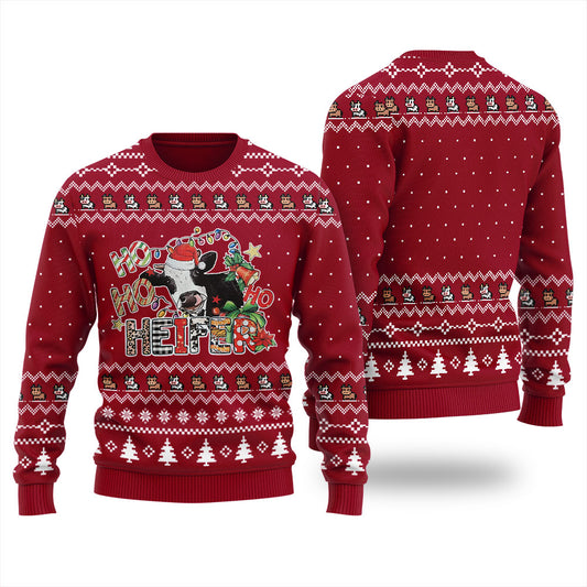 Cow Men's Ugly Christmas Sweater